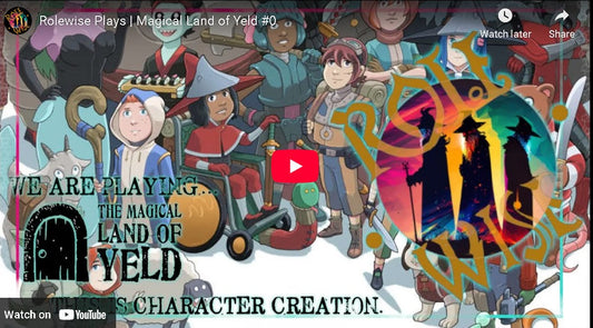 A new Yeld Actual Play from Role Wise!