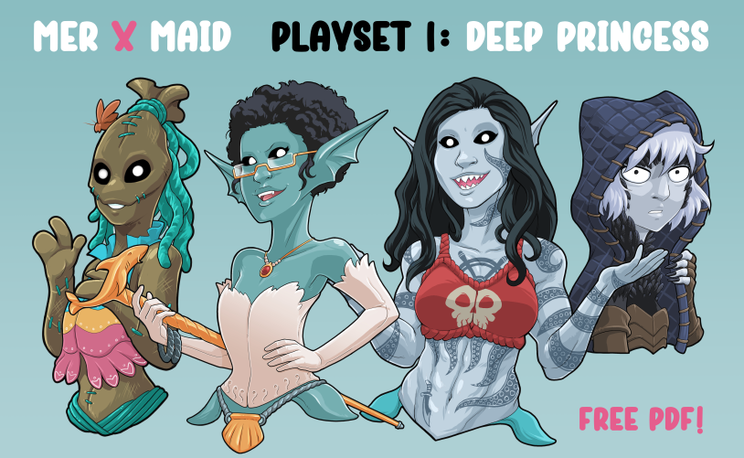 Free Mer X Maid Playset!