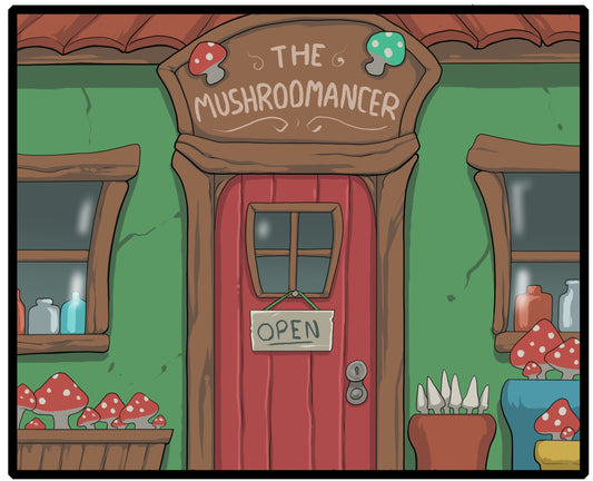 The Mushroomancer is now open!