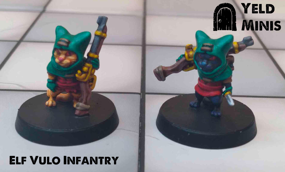 Yeld Mini: Elf Vulo Infantry