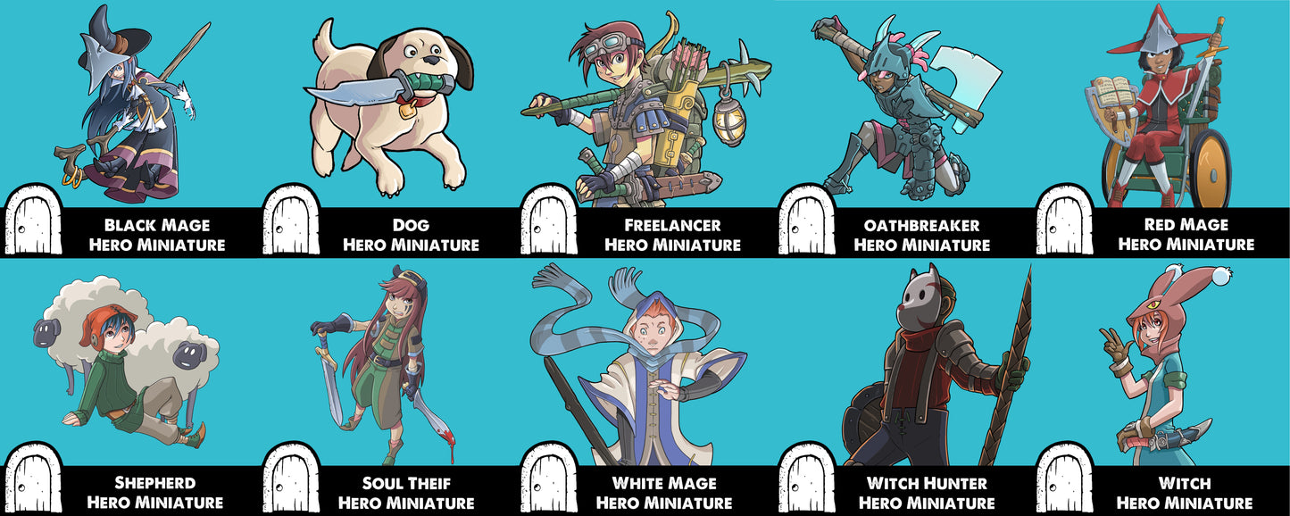 Yeld Mini Set: Heroes