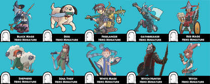 Yeld Mini Set: Heroes