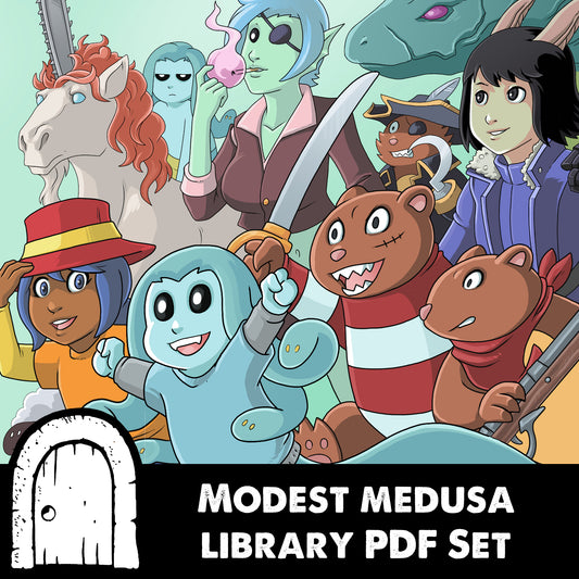 Modest Medusa PDF Library