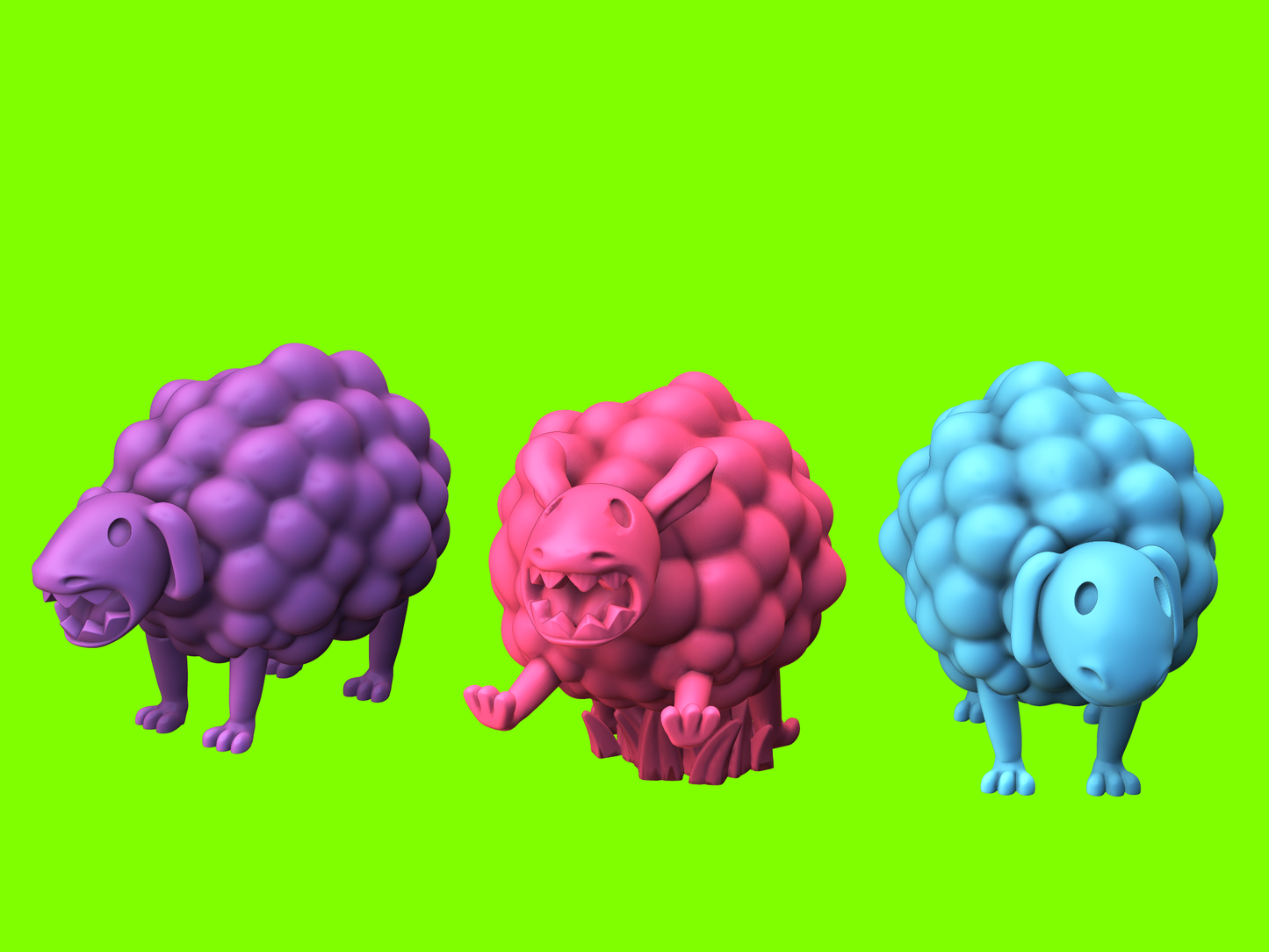 Yeld Mini: Horde of Sheep