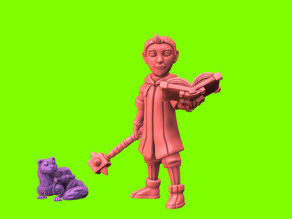 Yeld Mini: White Mage & Burglar Ferret