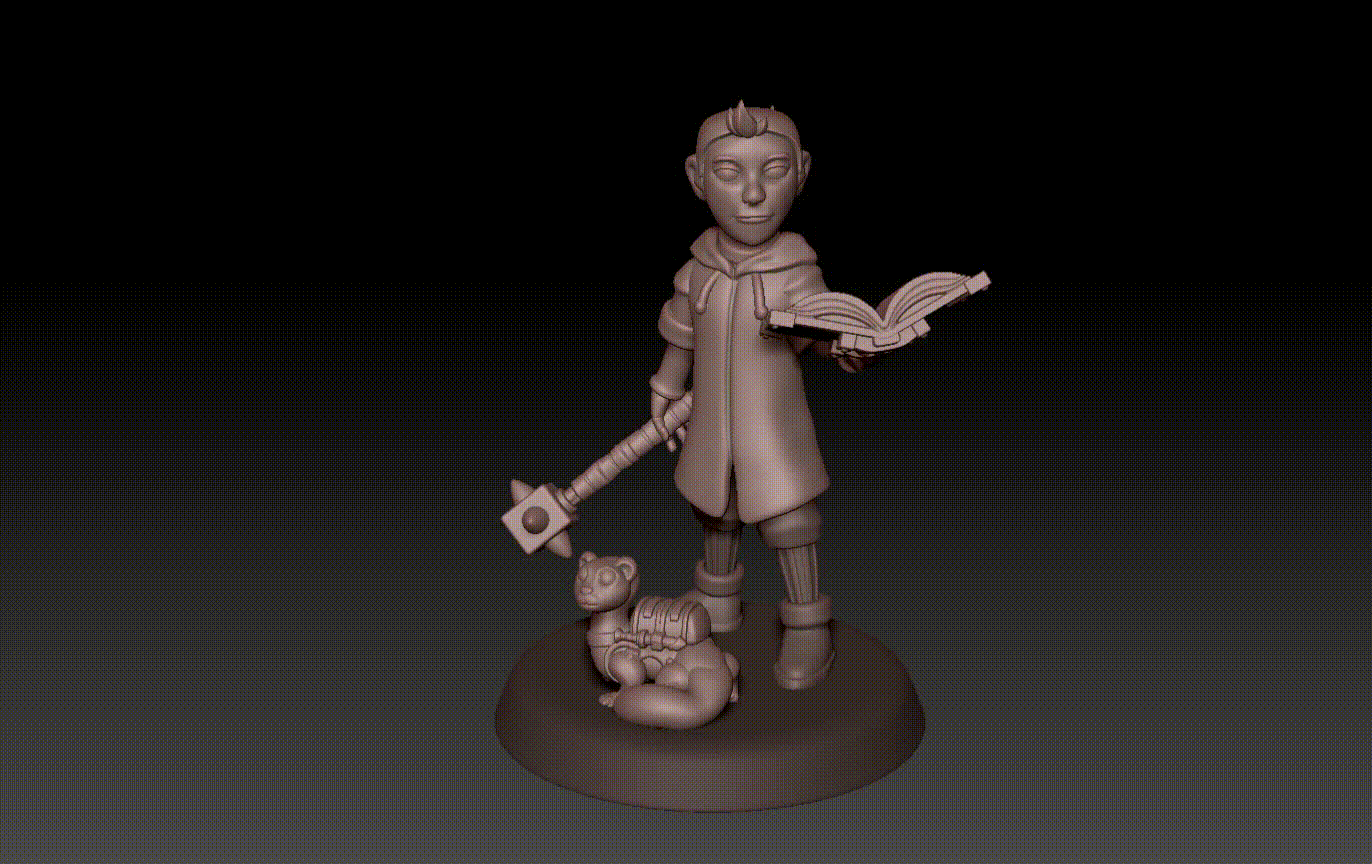 Yeld Mini: White Mage & Burglar Ferret