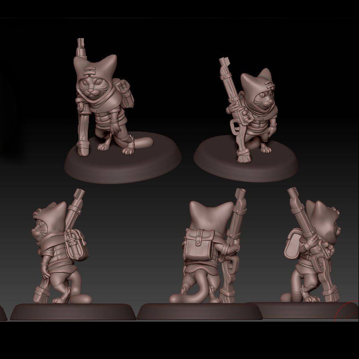 Yeld Mini: Elf Vulo Infantry
